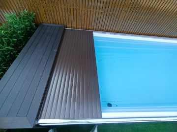 Automated Slatted Cover by EZ Cover™