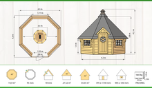 Load image into Gallery viewer, GrillKota BBQ Hut 15m²