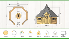 Load image into Gallery viewer, GrillKota BBQ Hut 17m²