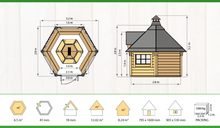 Load image into Gallery viewer, GrillKota BBQ Hut 6.5m²