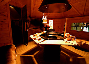GrillKota BBQ Hut 9m² + 2.5m Sauna