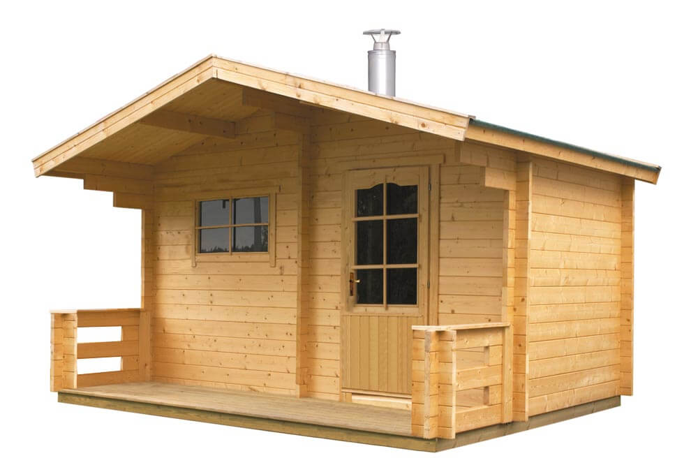 Sauna Cabin with Changing Room