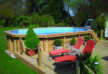 Load image into Gallery viewer, Certikin Above Ground Wooden Pool - 6m x 4.2m